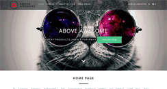 Desktop Screenshot of aboveawesome.com