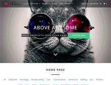 Tablet Screenshot of aboveawesome.com